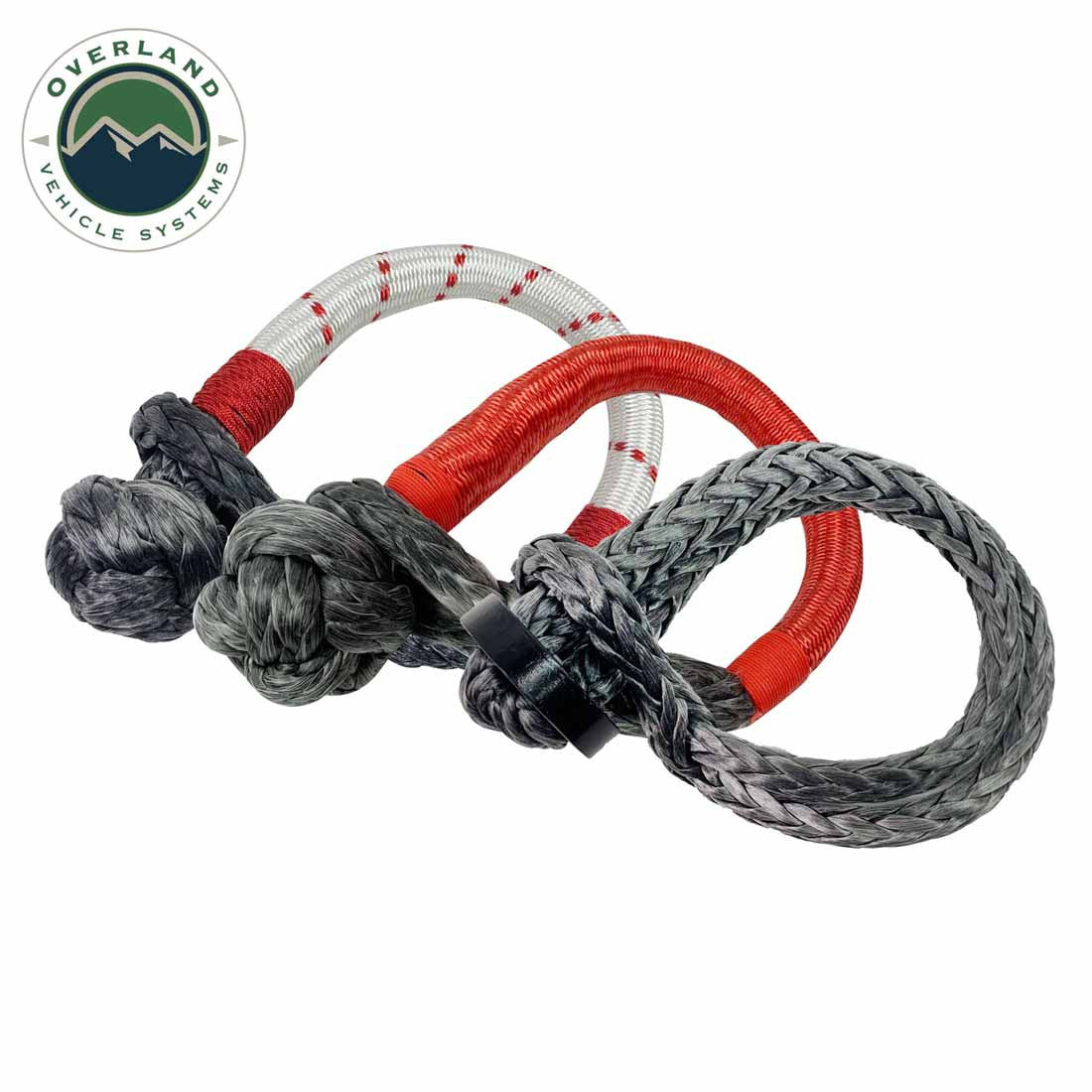 Overland Vehicle Systems 3/8 inch soft shackle with loop and abrasion sleeve - view 7