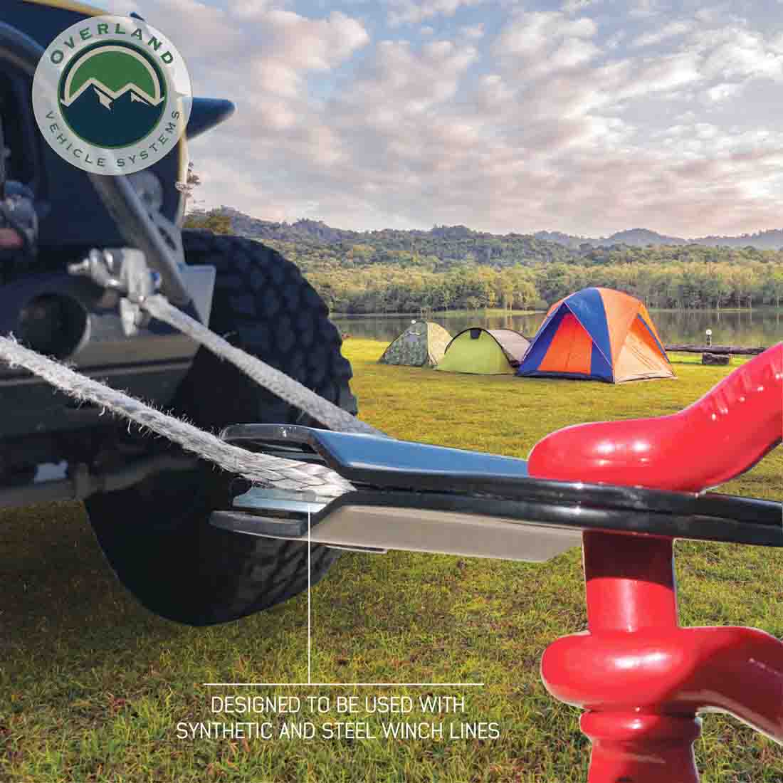 Overland Vehicle Systems standard snatch block 16,000 lb - view 5