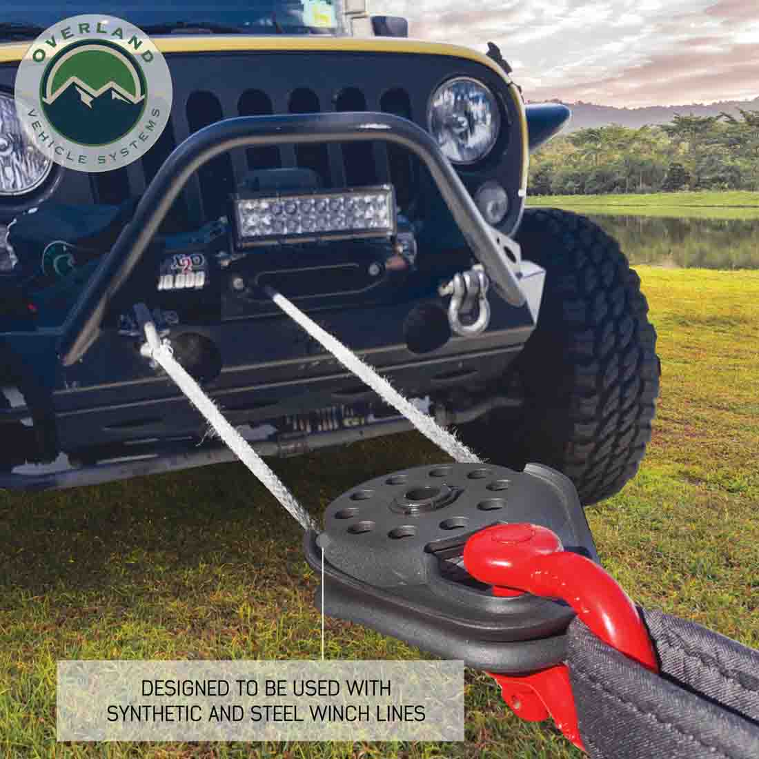 Overland Vehicle Systems heavy duty 20,000 lb snatch block - view 4