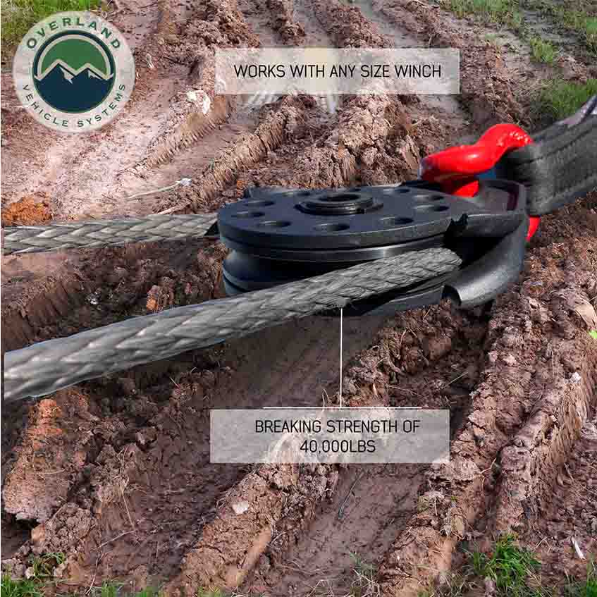 Overland Vehicle Systems heavy duty 20,000 lb snatch block - view 5