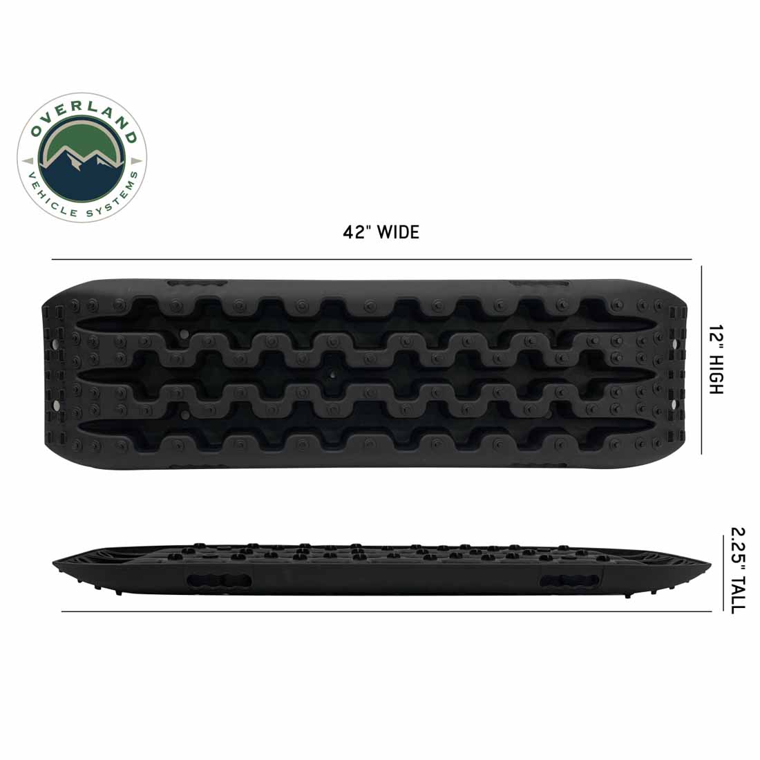 Overland Vehicle Systems recovery ramp with pull strap and storage bag - view 4