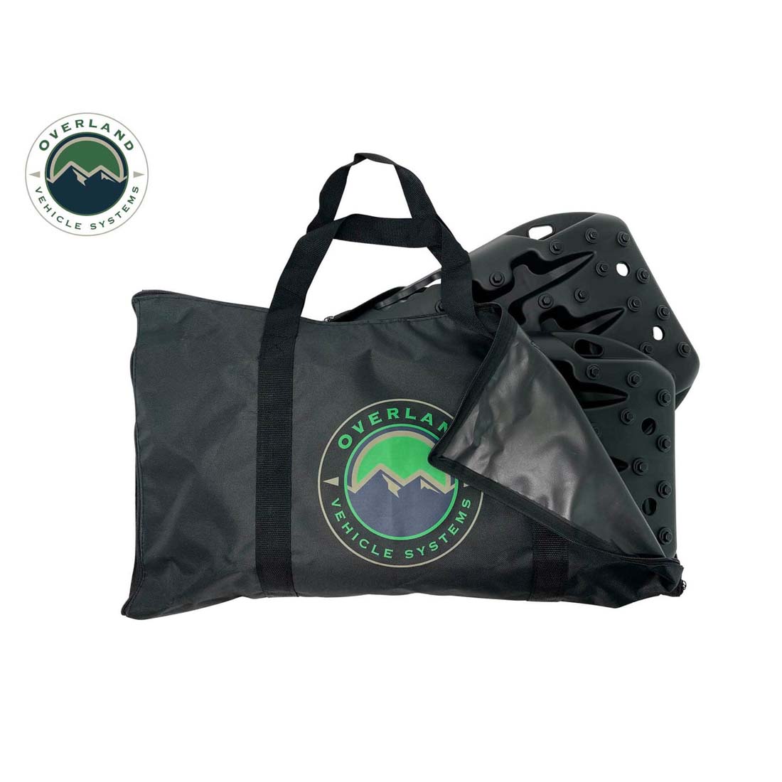 Overland Vehicle Systems small recovery ramp with pull strap - view 4