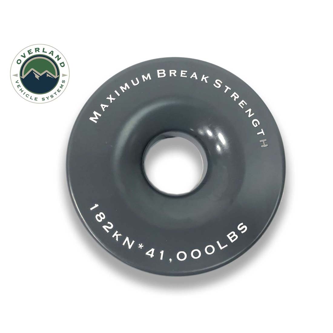 Overland Vehicle Systems 4 inch recovery ring with storage bag - view 3