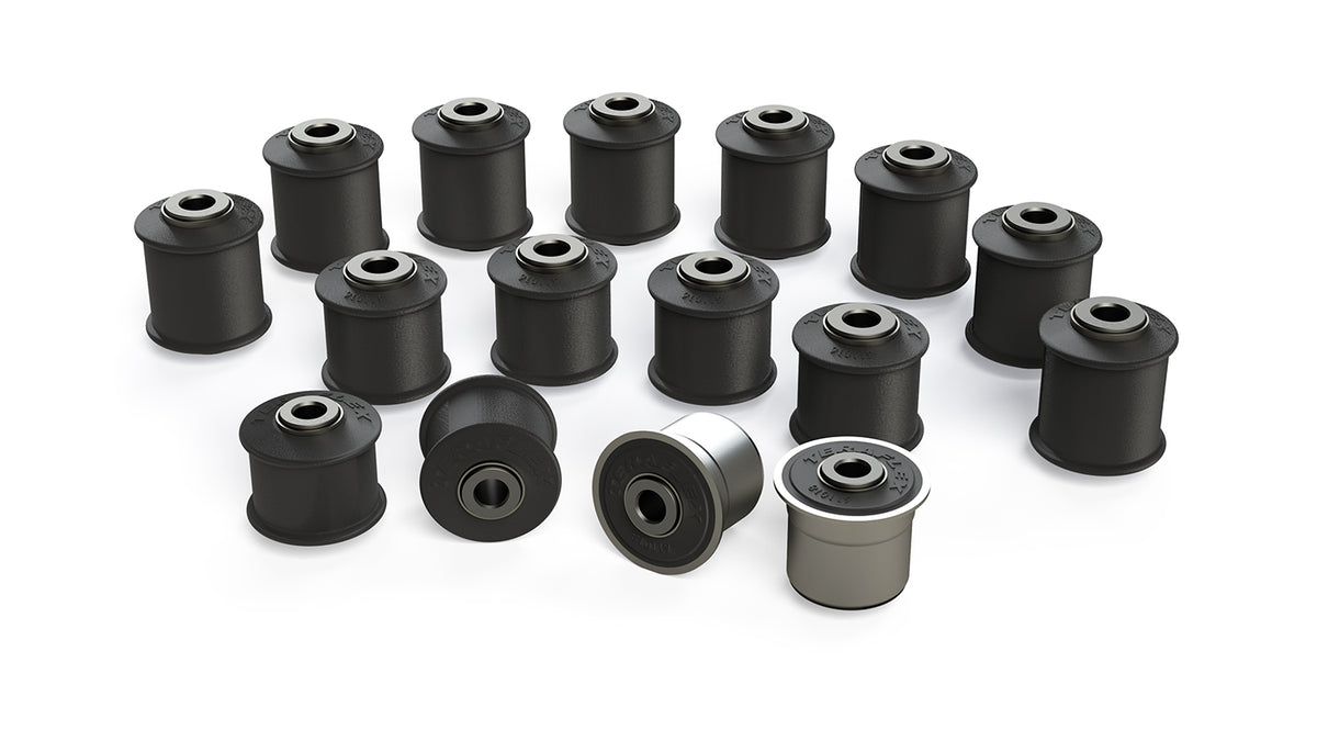 TeraFlex IR Bushing Replacement Kit - 8 Short Control Arms for 2007-2018 Jeep Wrangler JK