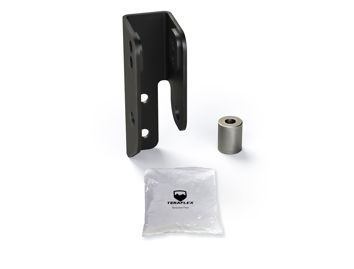 TeraFlex JL: Rear Track Bar Axle Bracket Kit (2.5-4.5" Lift)