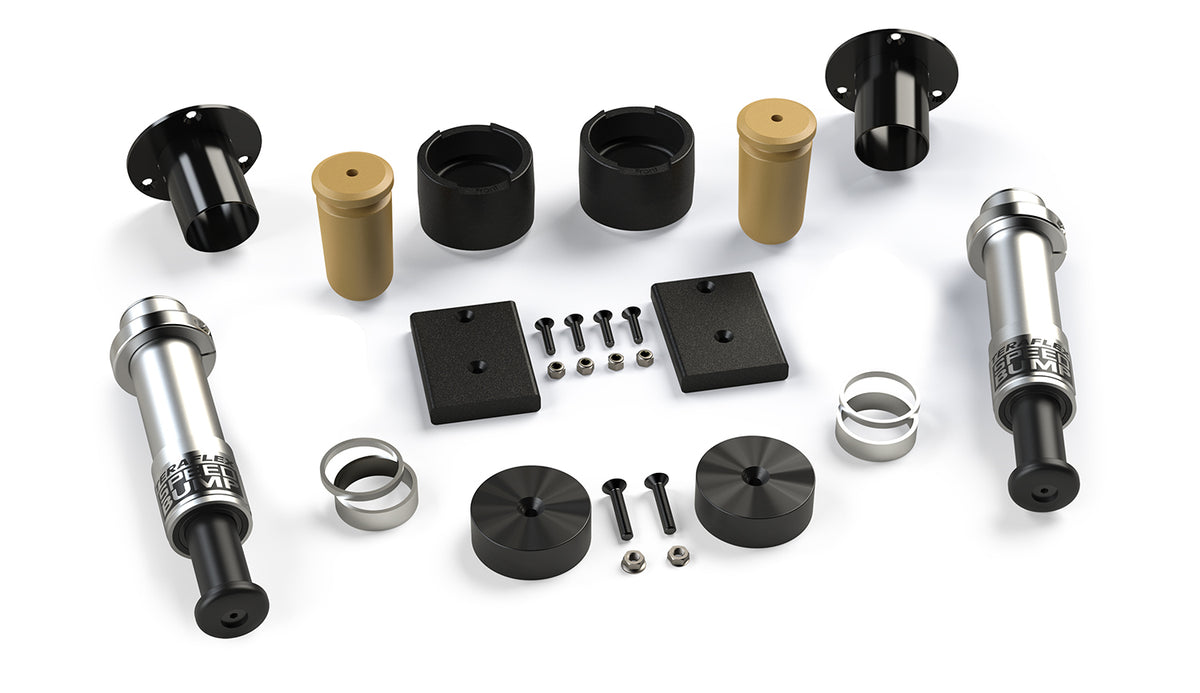 TeraFlex SpeedBump & Progressive Bump Stop Kit - Front & Rear (3-3.5" Lift) for 2007-2018 Jeep Wrangler JK