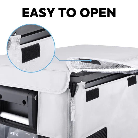 ICECO VL45ProS cover on fridge