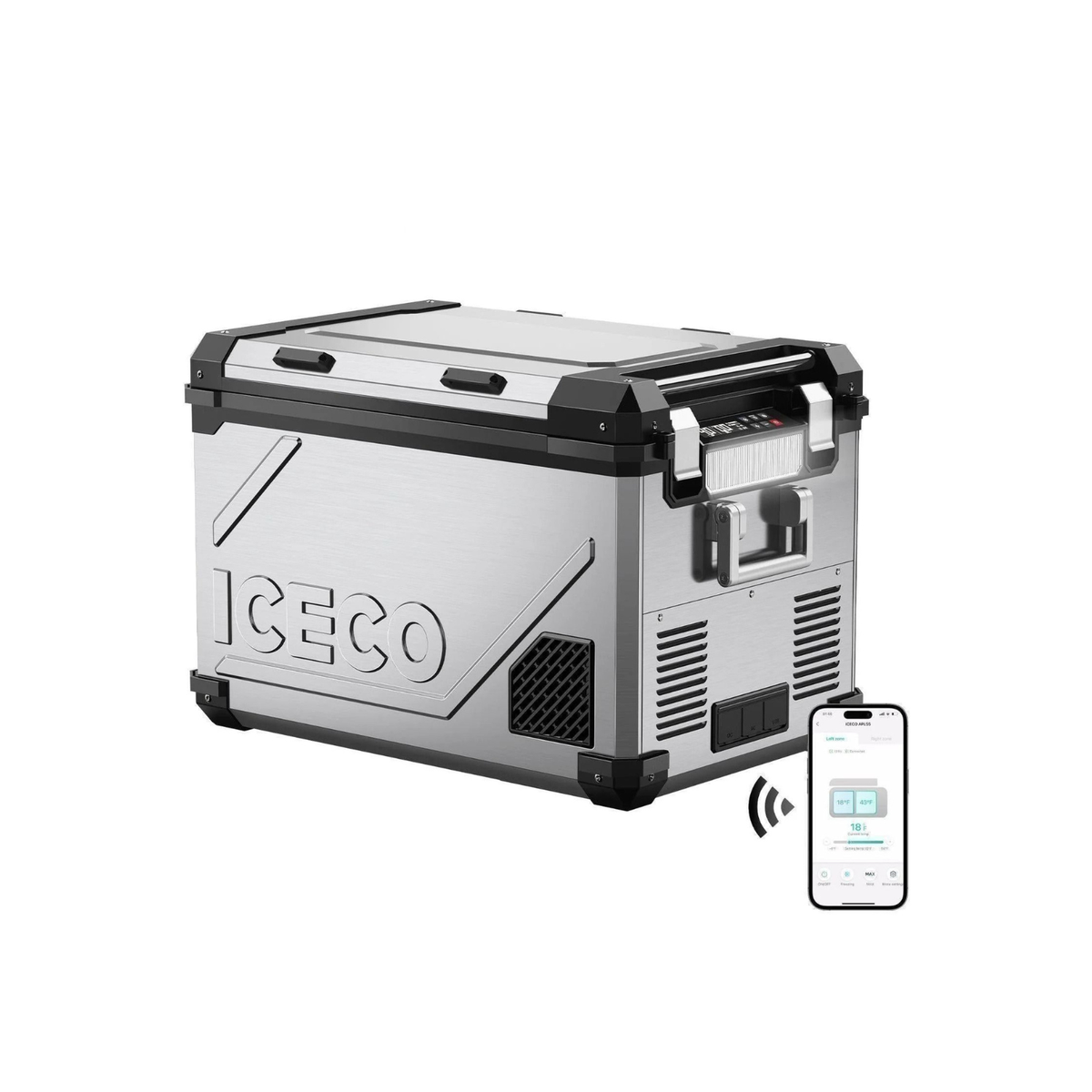 ICECO APL55 dual zone 12V fridge freezer