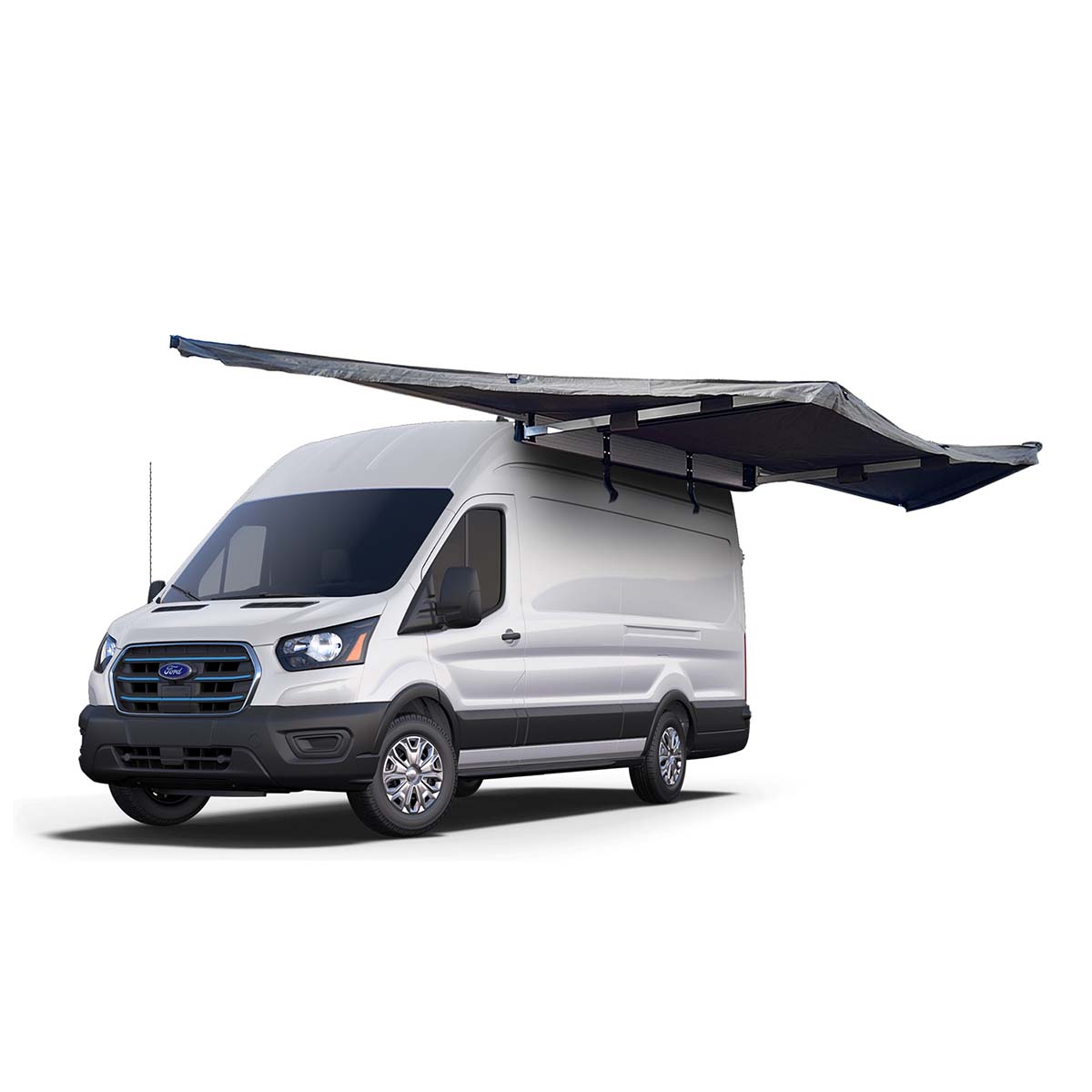 Overland Vehicle Systems HD Nomadic 180 awning for mid-high roof vans