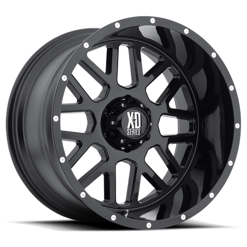 XD Grenade (XD820) Wheel - Satin Black Milled