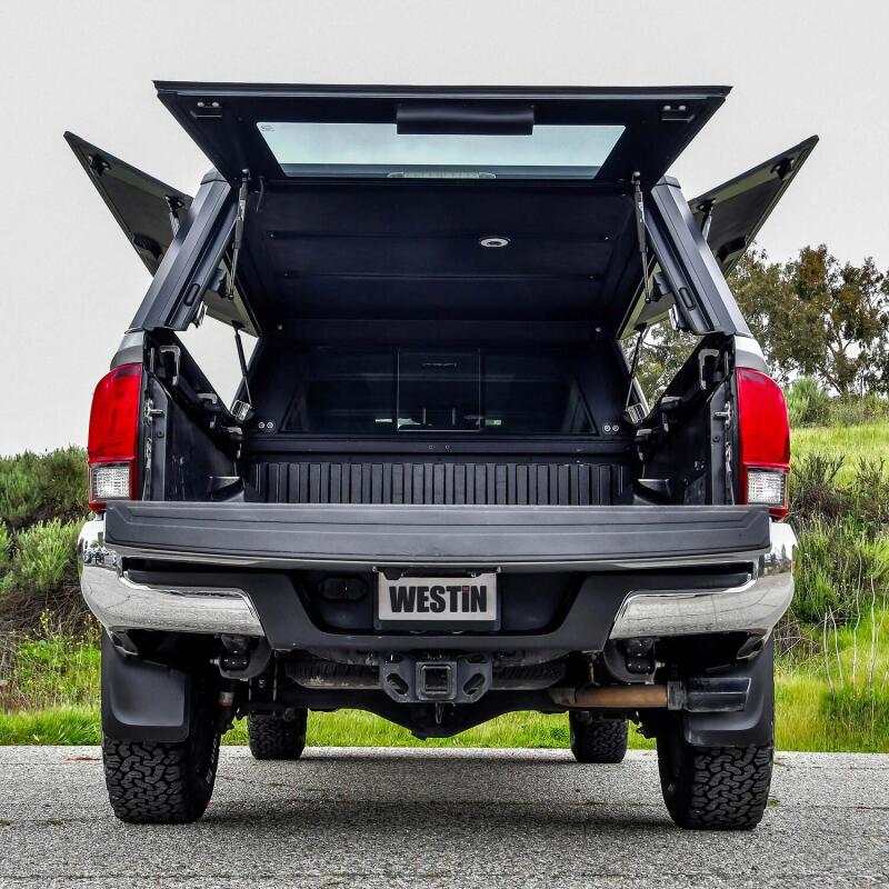 Westin EXP Truck Cap, Solid Front Glass, fits Toyota Tacoma