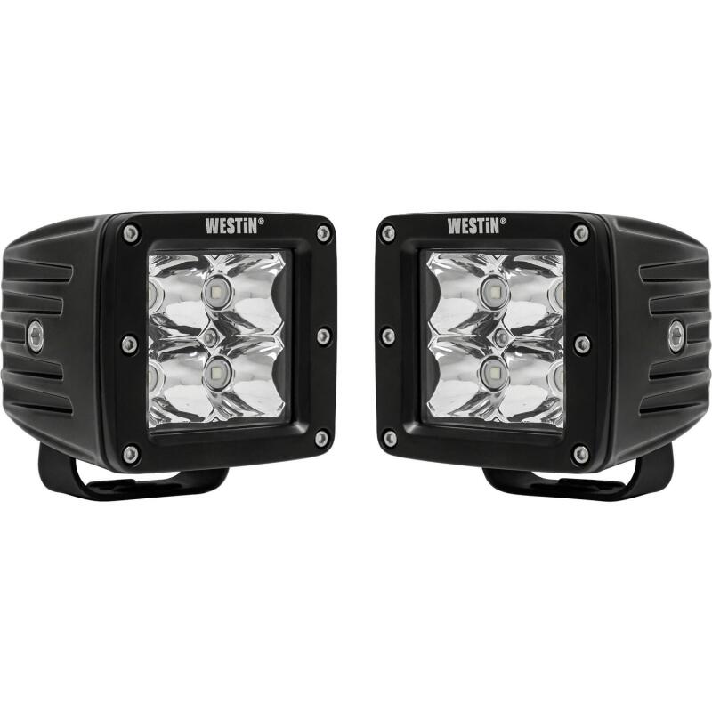 Westin HyperQ Compact LED Auxiliary Lights, Spot, Pair