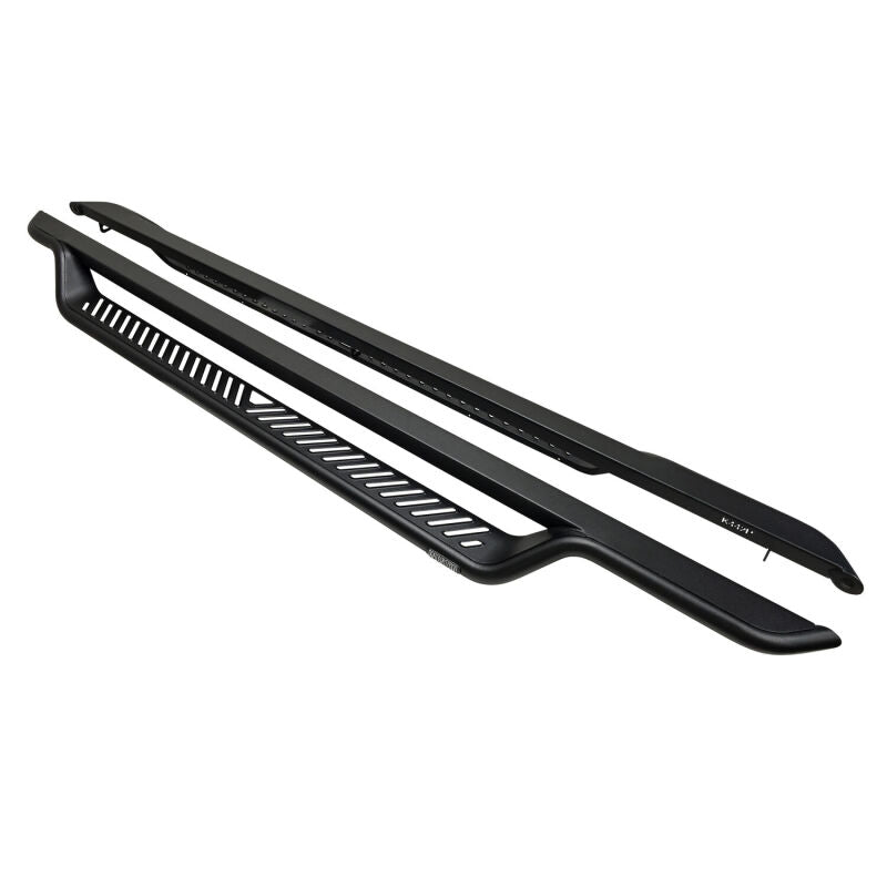 Westin Outlaw Drop Running Boards, Crew Cab, Textured Black, fits Ram 1500