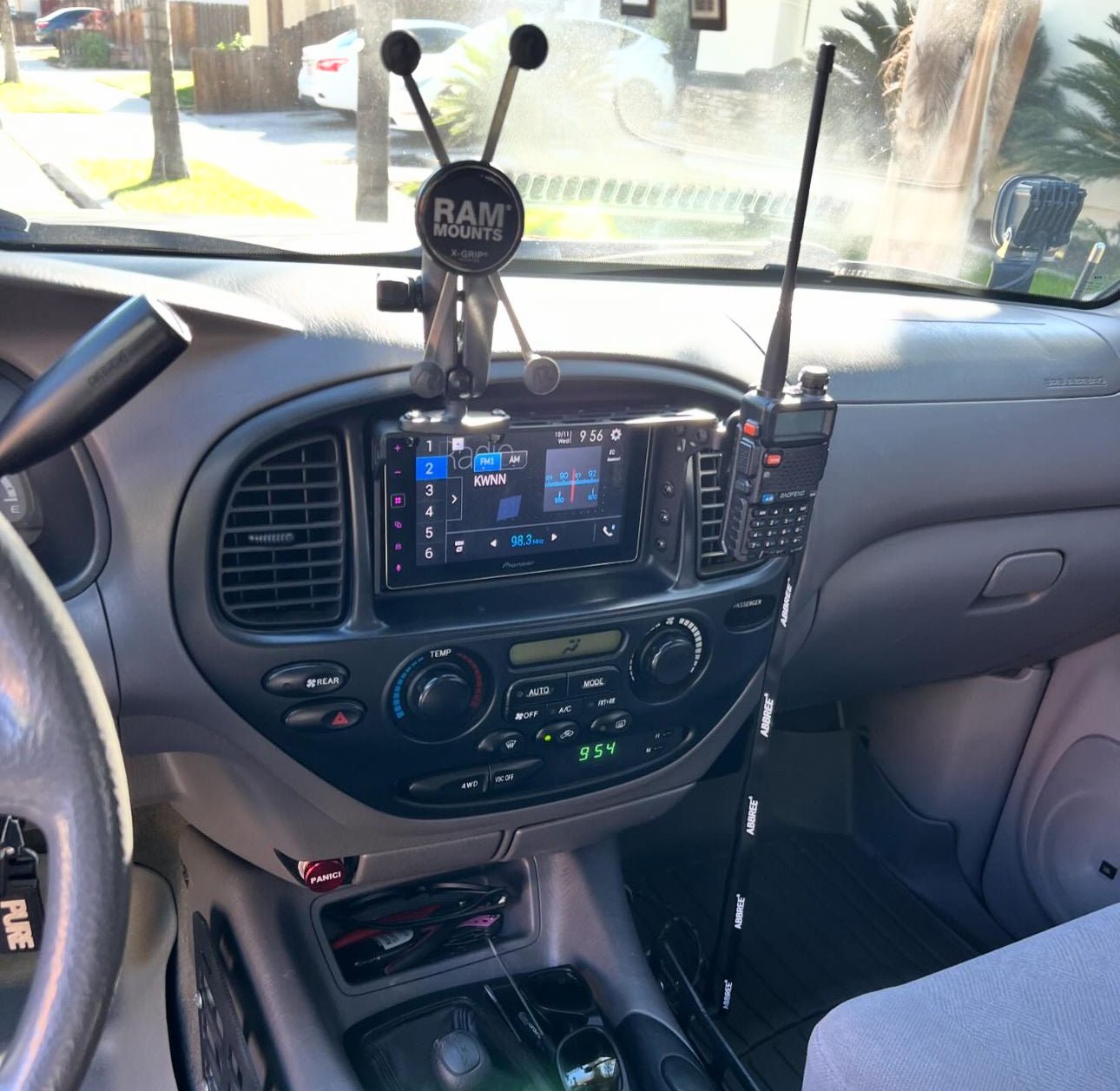 TEQ Offroad 1st Gen Tundra (00 - 06) Center Console Dash Modular Accessory Mount (MAM)