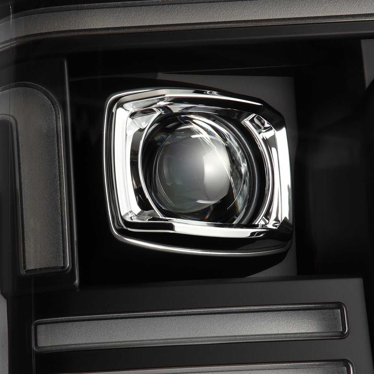 AlphaRex PRO-Series Halogen Projector Headlights for Ford Super Duty - Black