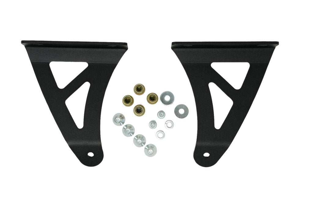 Toyota 4Runner curved LED light bar roof mounting brackets and hardware kit