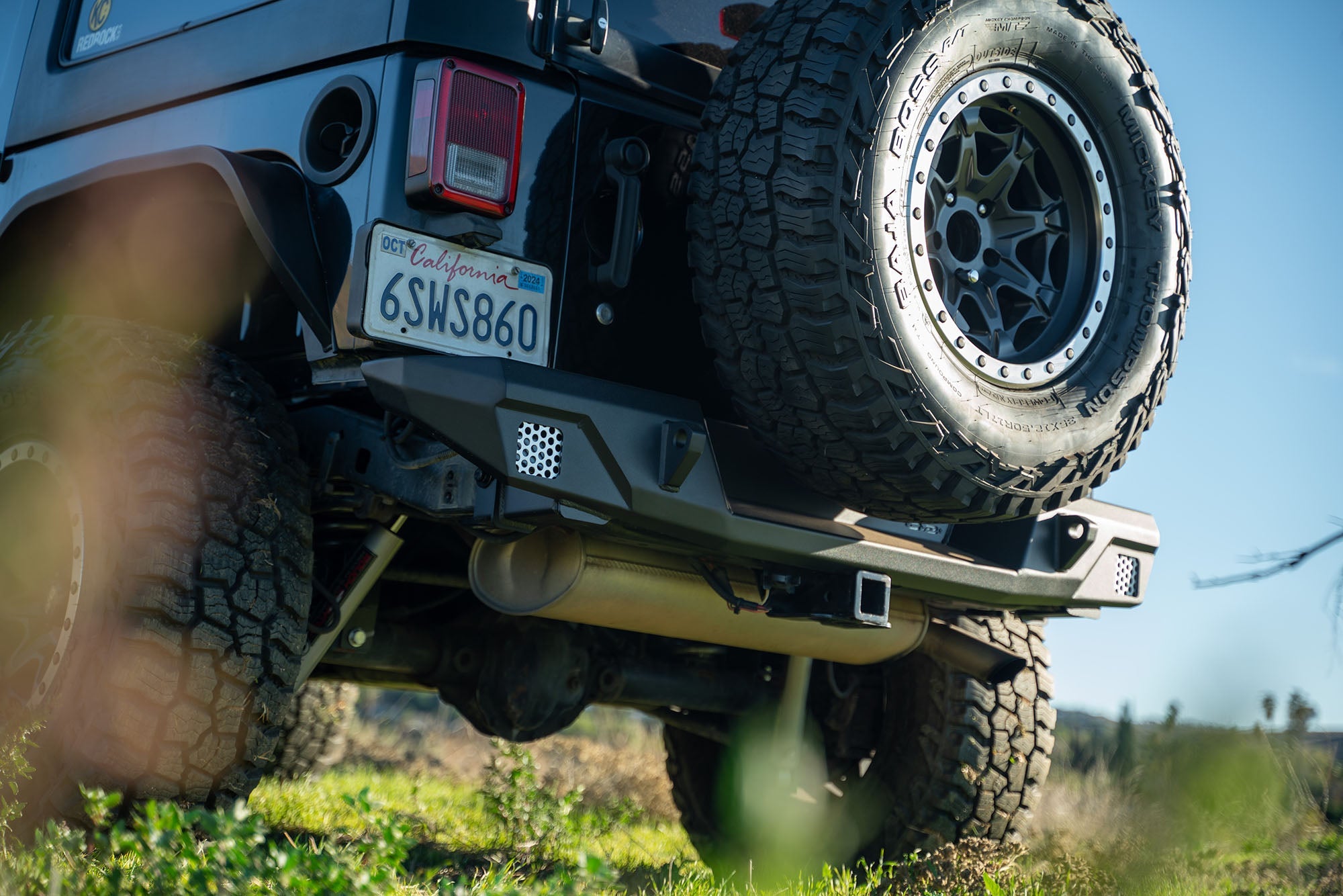 2007-2018-Jeep-Wrangler-JK-FS-7-Series-Rear-Bumper-Installed-5 - NVMOS