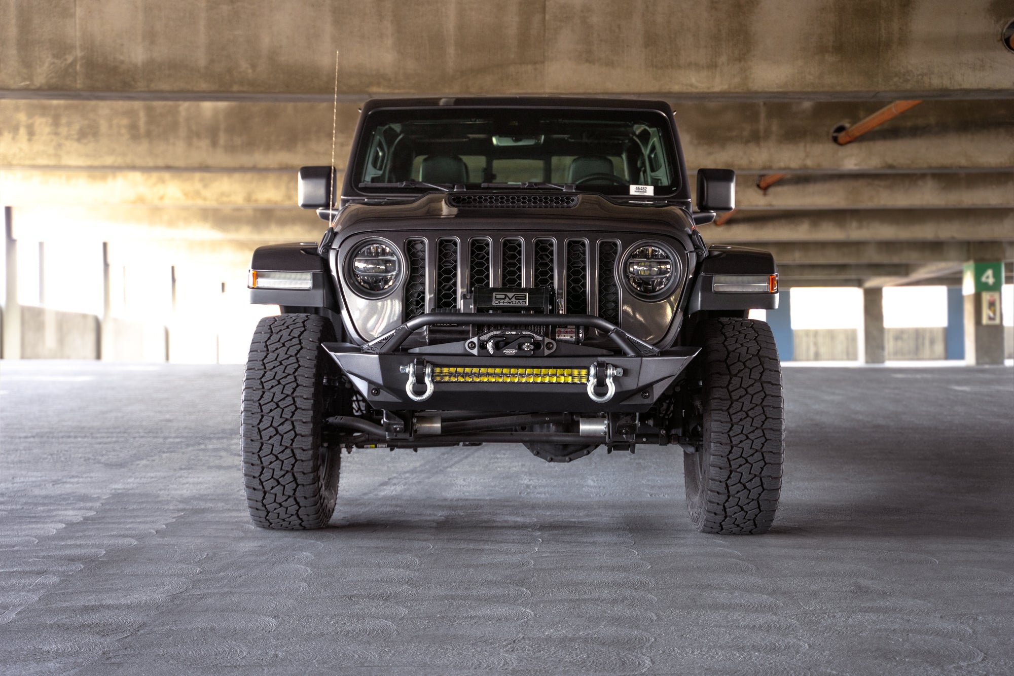 2007-2023-Jeep-Wrangler-JK-JL-Gladiator-JT-FS-1-Series-Stubby-Front-Bumper_installed_5 - NVMOS