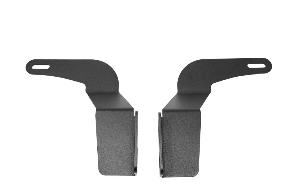 Pair of lower bumper slim light bar mounting brackets for Toyota Tacoma 2016-2020