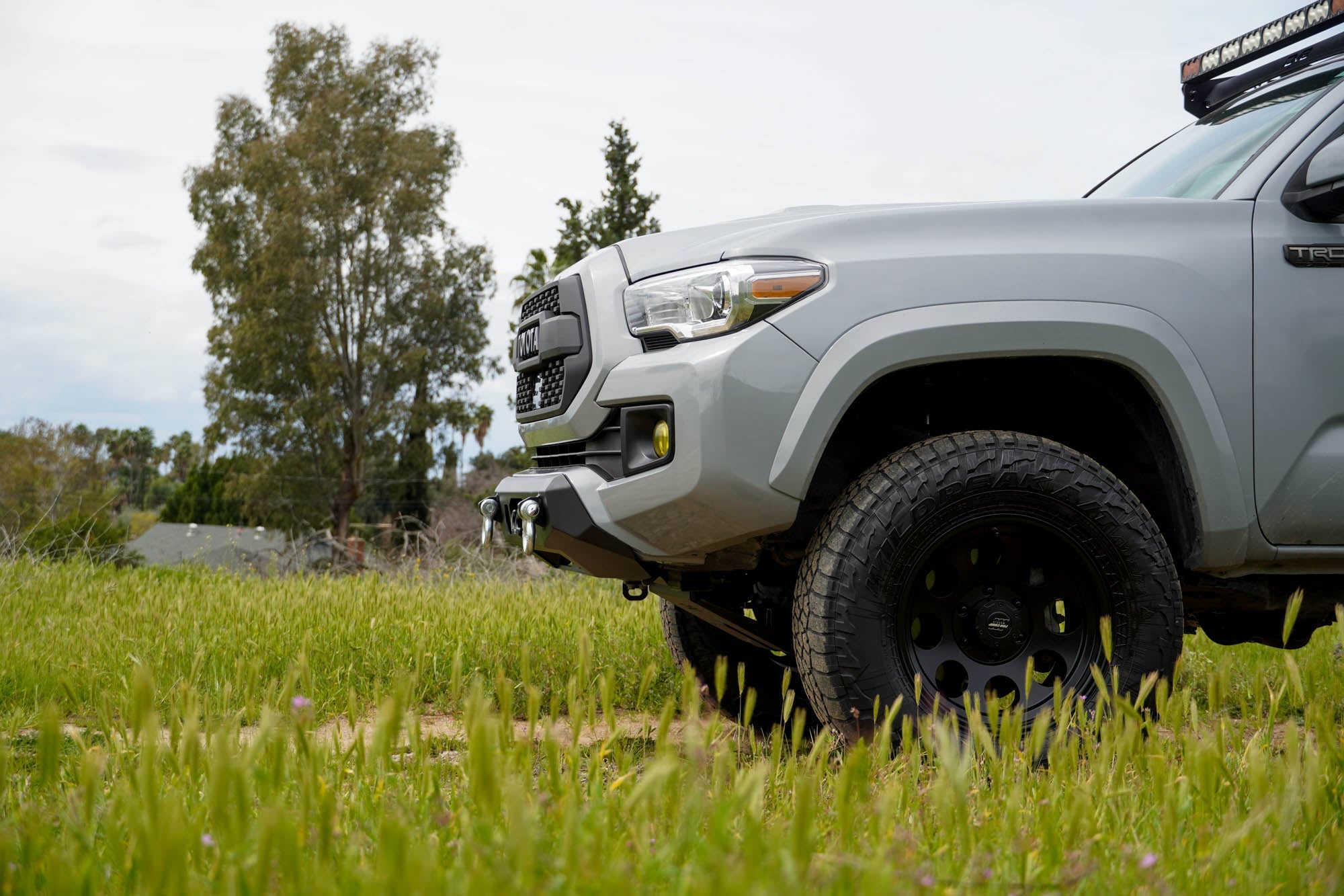 2016-2023-Toyota-Tacoma-Centric-Winch-Front-Bumper-Installed-05 - NVMOS