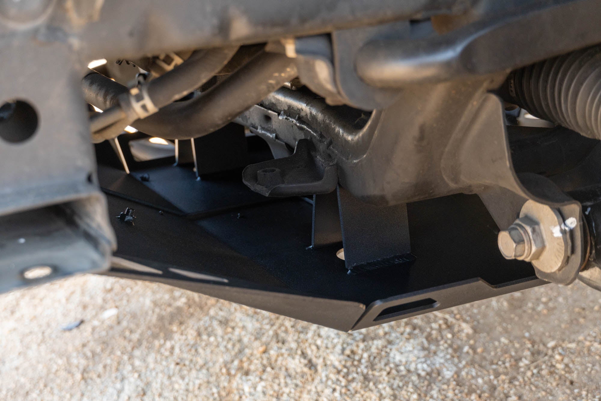 2016-2023-Toyota-Tacoma-Front-Skid-Plate-Installed-6 - NVMOS