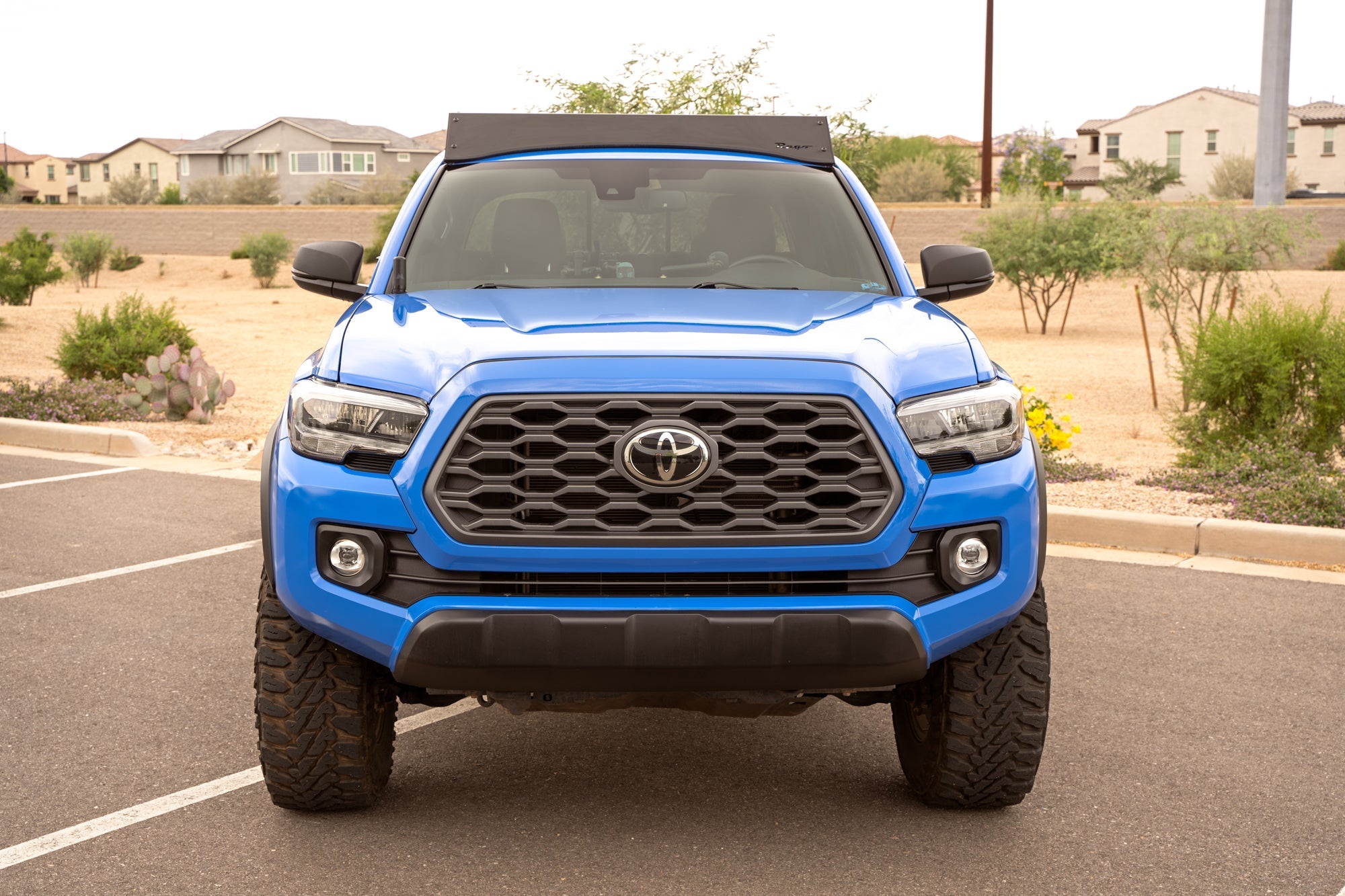 2016-2023-Toyota-Tacoma-Roof-Rack-Optional-Round-Lights-Installed-2 - NVMOS