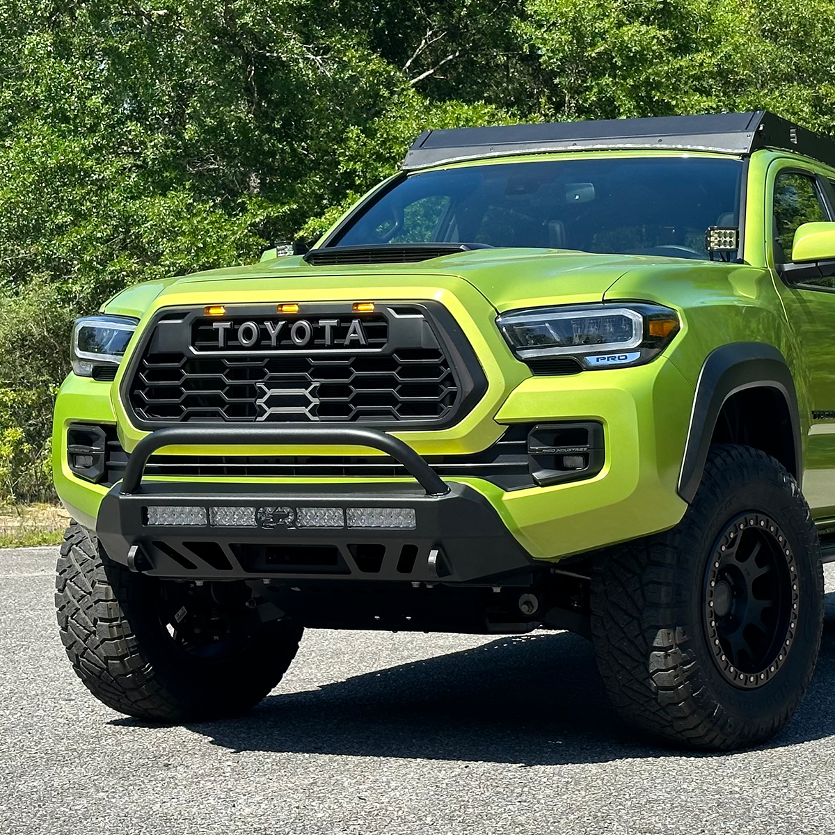 Cali Raised LED Stealth Bumper For 2016-2023 Tacoma