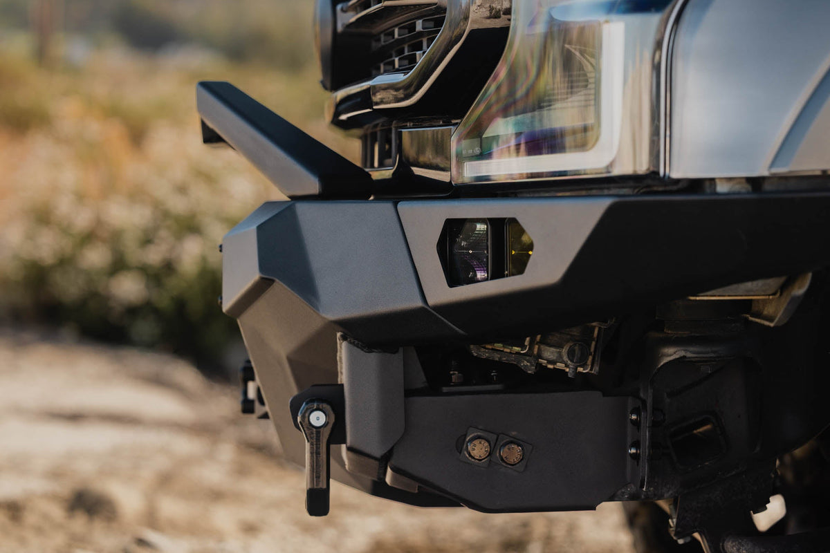 DV8 Offroad Spec Series front bumper for 2017-2022 Ford F-250 and F-350 Super Duty