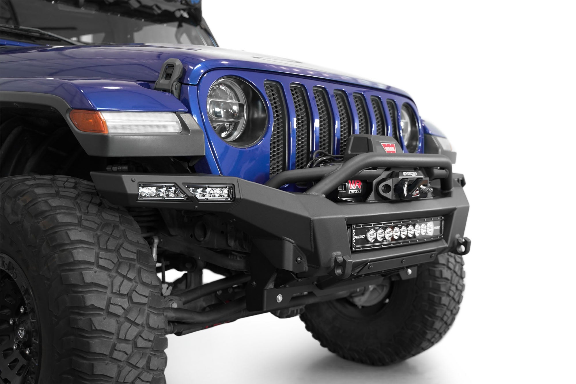 2018-2024-Jeep-JL-JT-Phantom-Winch-Front-Bumper-Installed-7 - NVMOS