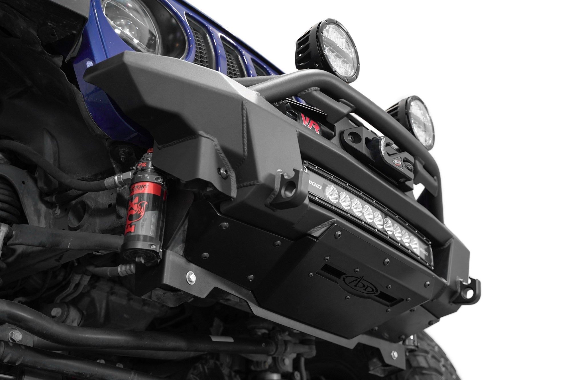 2018-2024-Jeep-JL-JT-Phantom-Winch-Stubby-Front-Bumper-6 - NVMOS