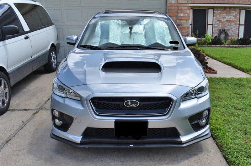2018 Style Bumper Overlay Upper AND Lower (Carbon Vinyl, Gloss Black, or Matte Black) - 2015-2017 WRX / STI
