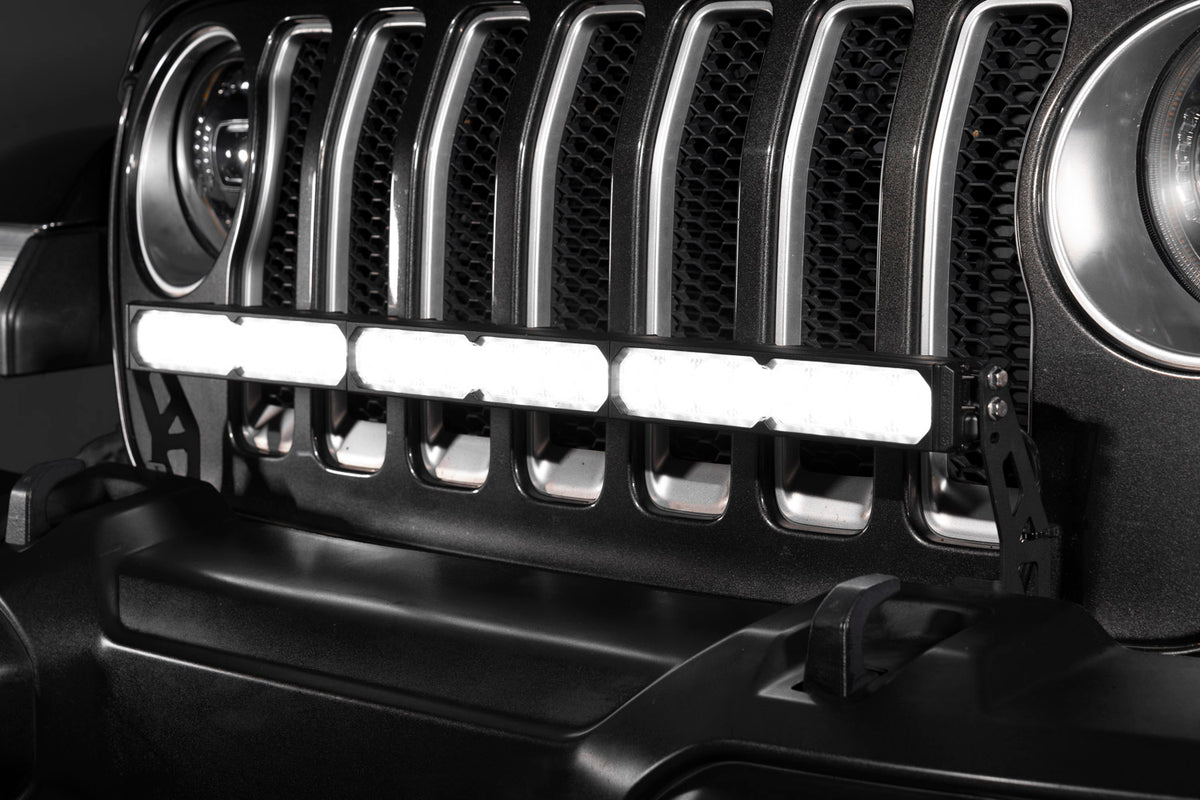 Diode Dynamics SS30 Bumper Light Bar Kit for Jeep JL Wrangler and Gladiator