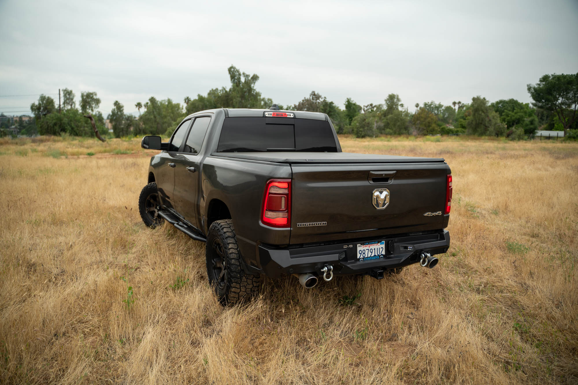 2019-2023-Ram-1500-Spec-Series-Rear-Bumper-Installed-2 - NVMOS
