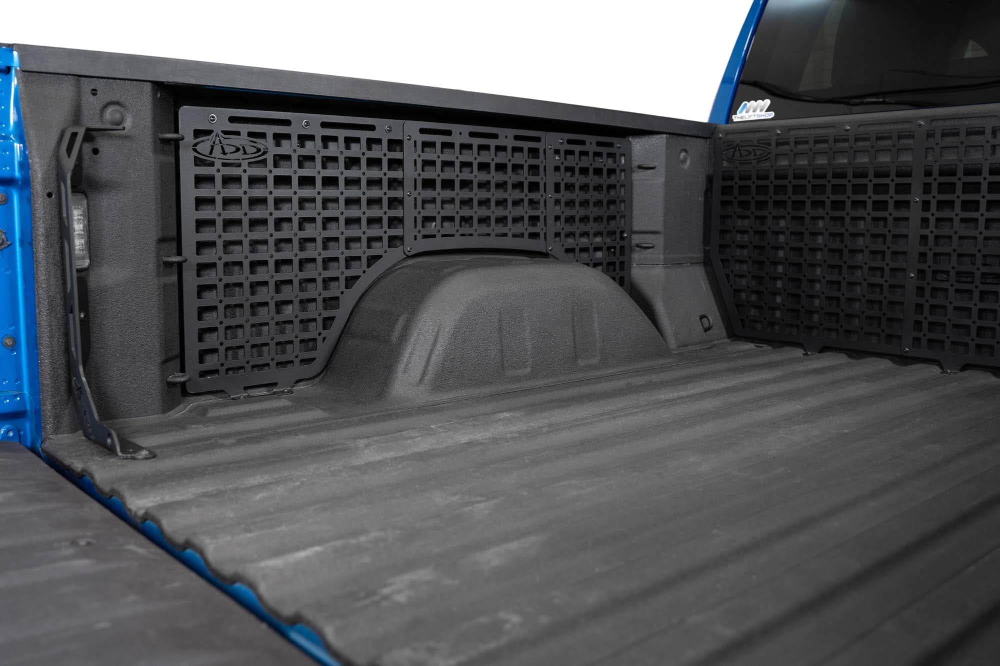 2019-2024-Chevy-GMC-1500-Bed-Side-Molle-Panels-Driver-Installed-02 - NVMOS