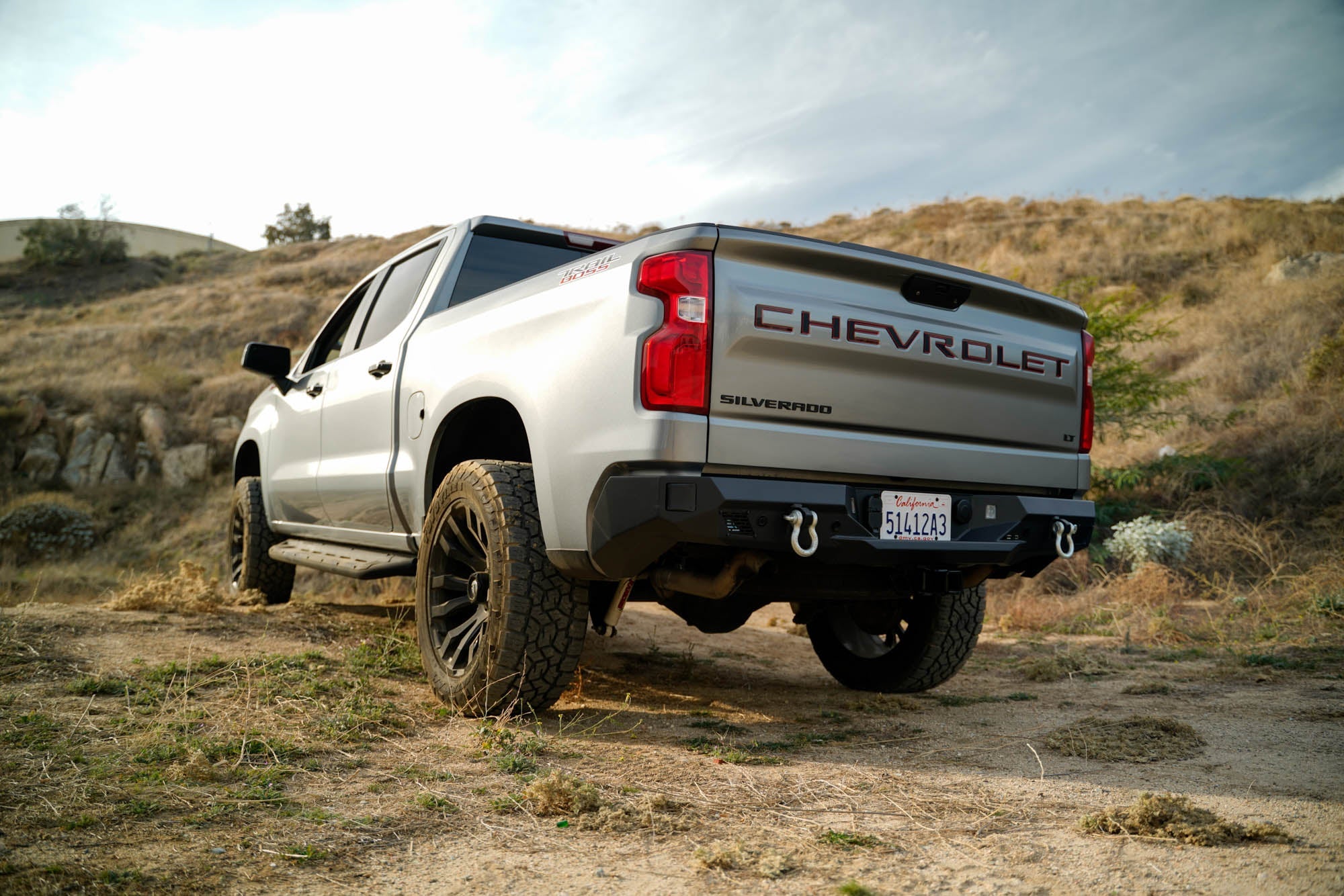 2019-2024-Chevy-GMC-1500-Spec-Series-Rear-Bumper-Installed-14 - NVMOS