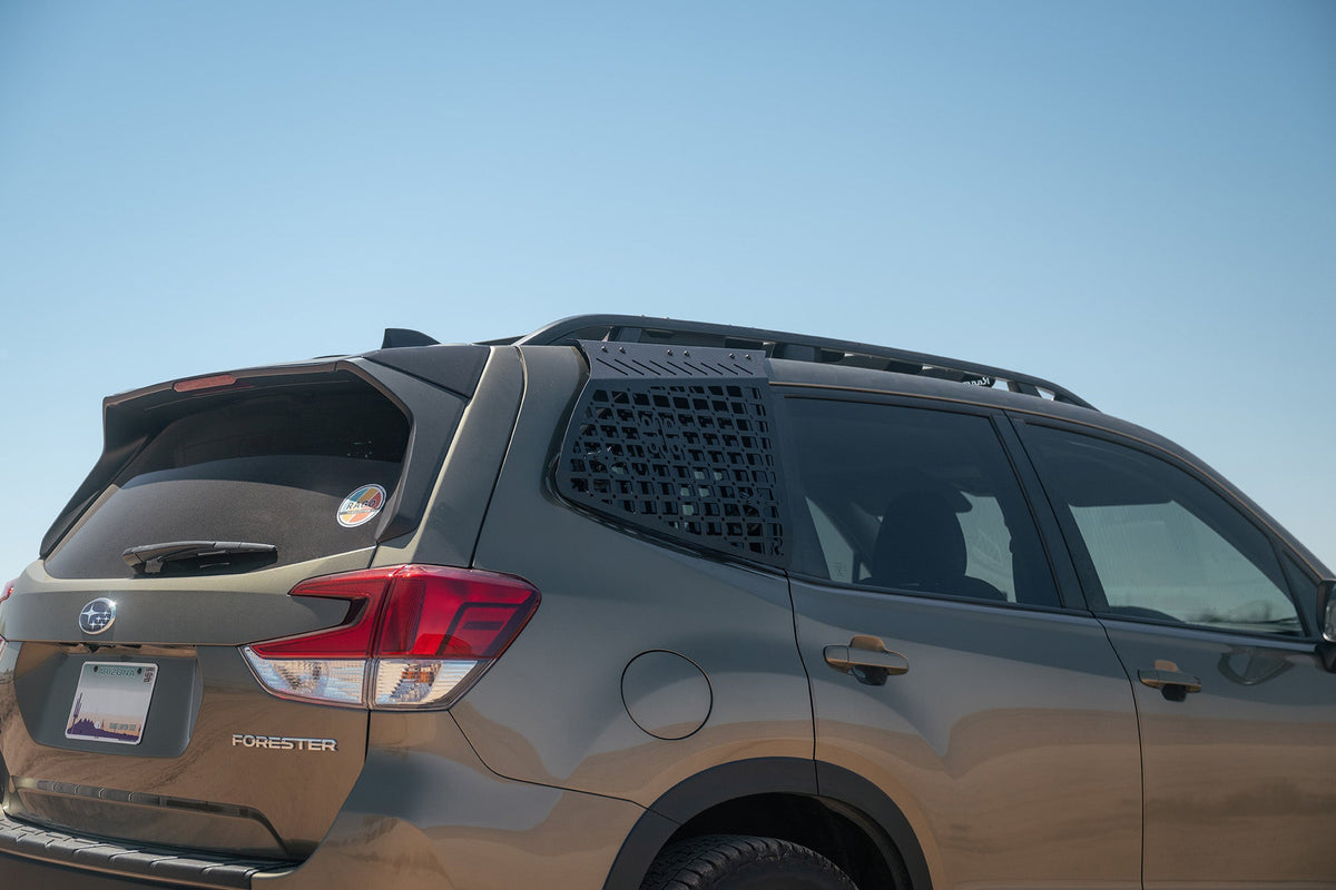 Rago Fabrication exterior Molle storage panels for Subaru Forester