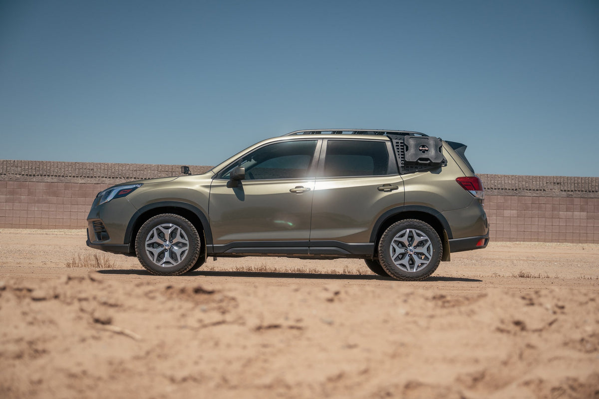 Rago Fabrication exterior Molle storage panels for Subaru Forester