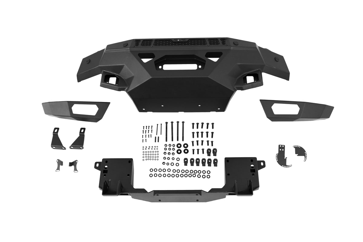 DV8 Offroad Spec Series front bumper for 2020-2023 Chevy Silverado 2500HD/3500HD