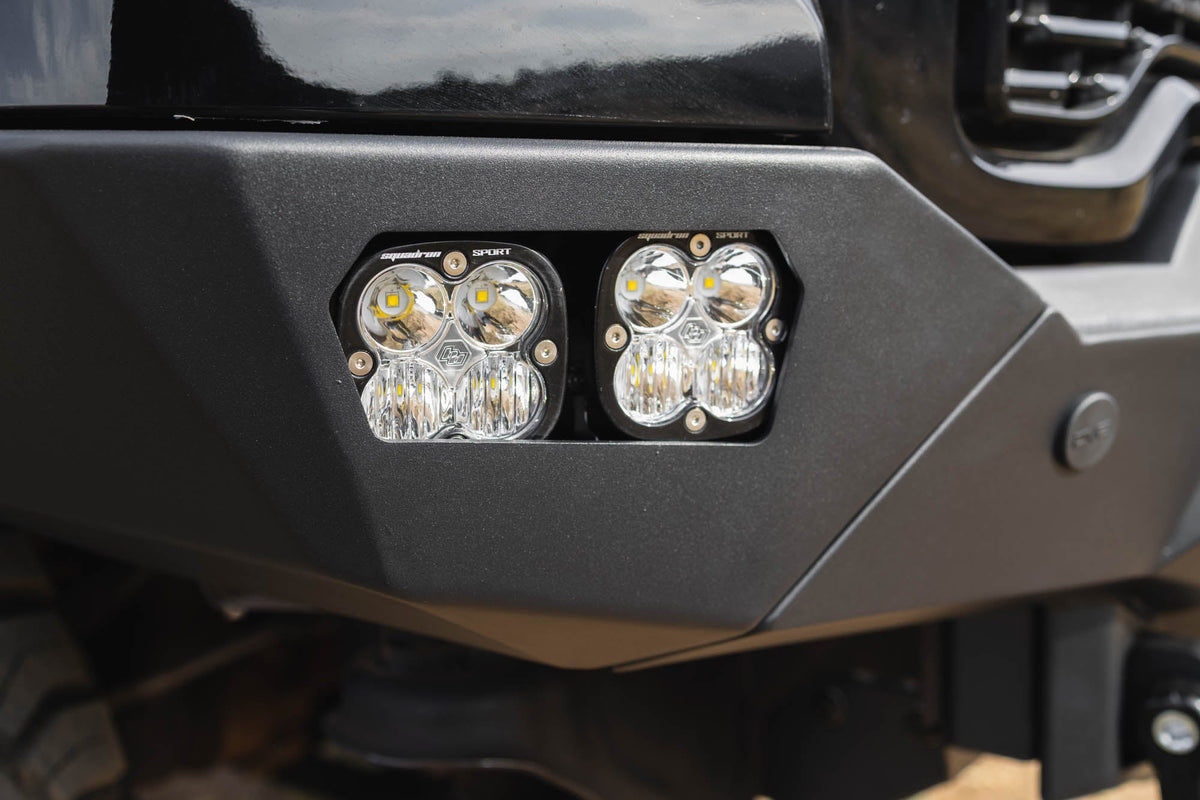 DV8 Offroad Spec Series front bumper for 2020-2023 GMC Sierra 2500HD/3500HD