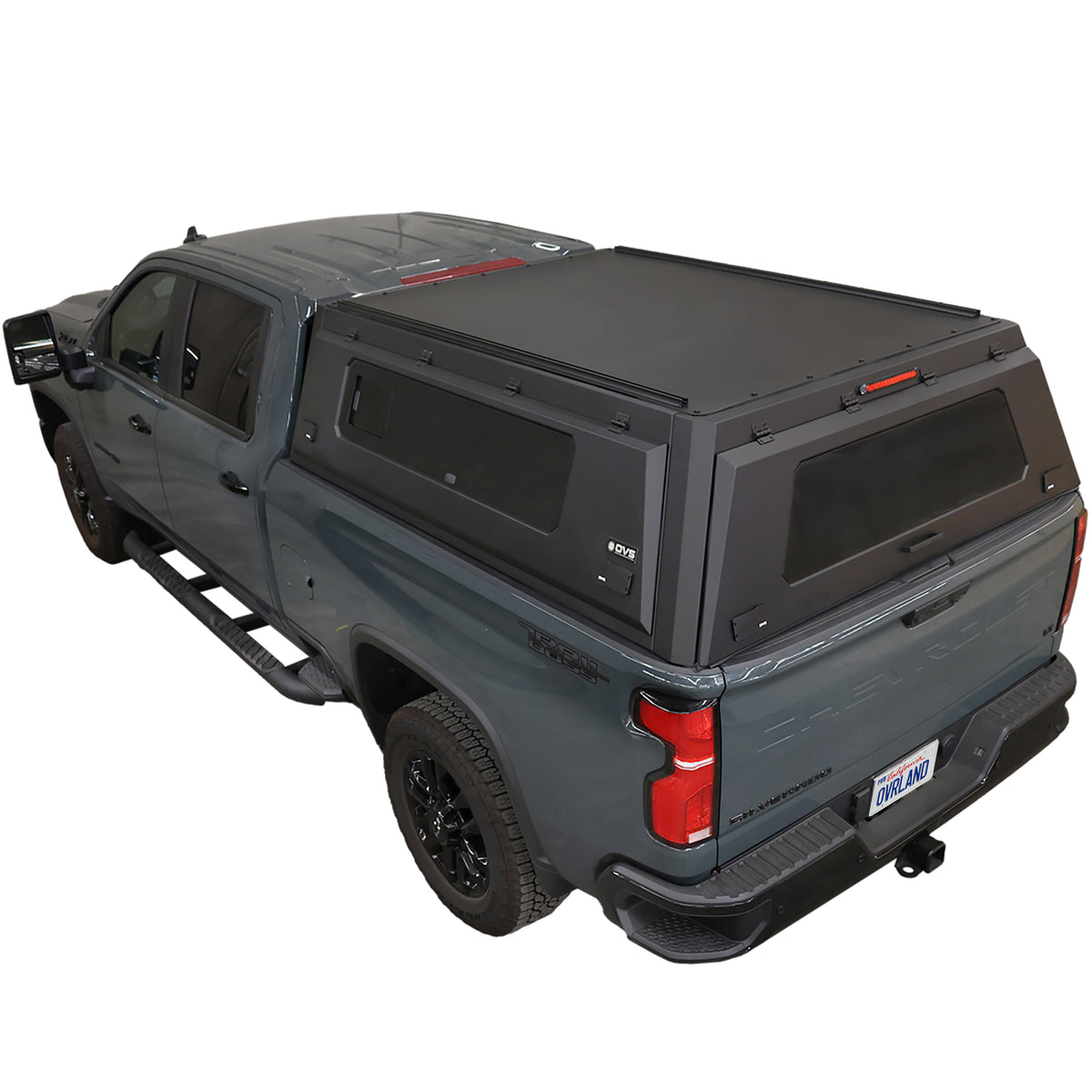 OVS Expedition PRO+ truck cap with full windows for 2020-2027 Chevy Silverado / GMC Sierra 2500/3500 HD - view 2