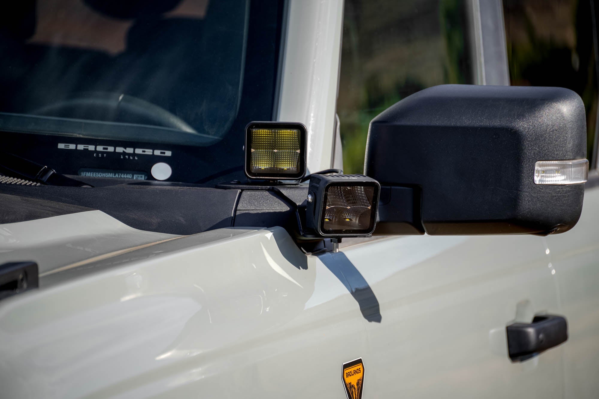 2021-2023-Ford-Bronco-A-Pillar-Dual-Light-Pod-Drop-Mounts_installed-10 - NVMOS