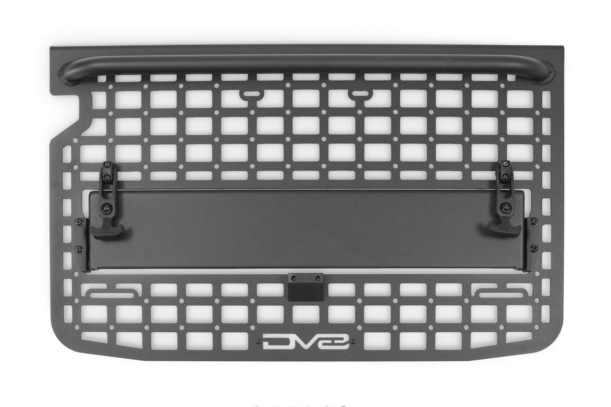 DV8 Offroad tailgate molle panel and shelf for 2021-2026 Ford Bronco
