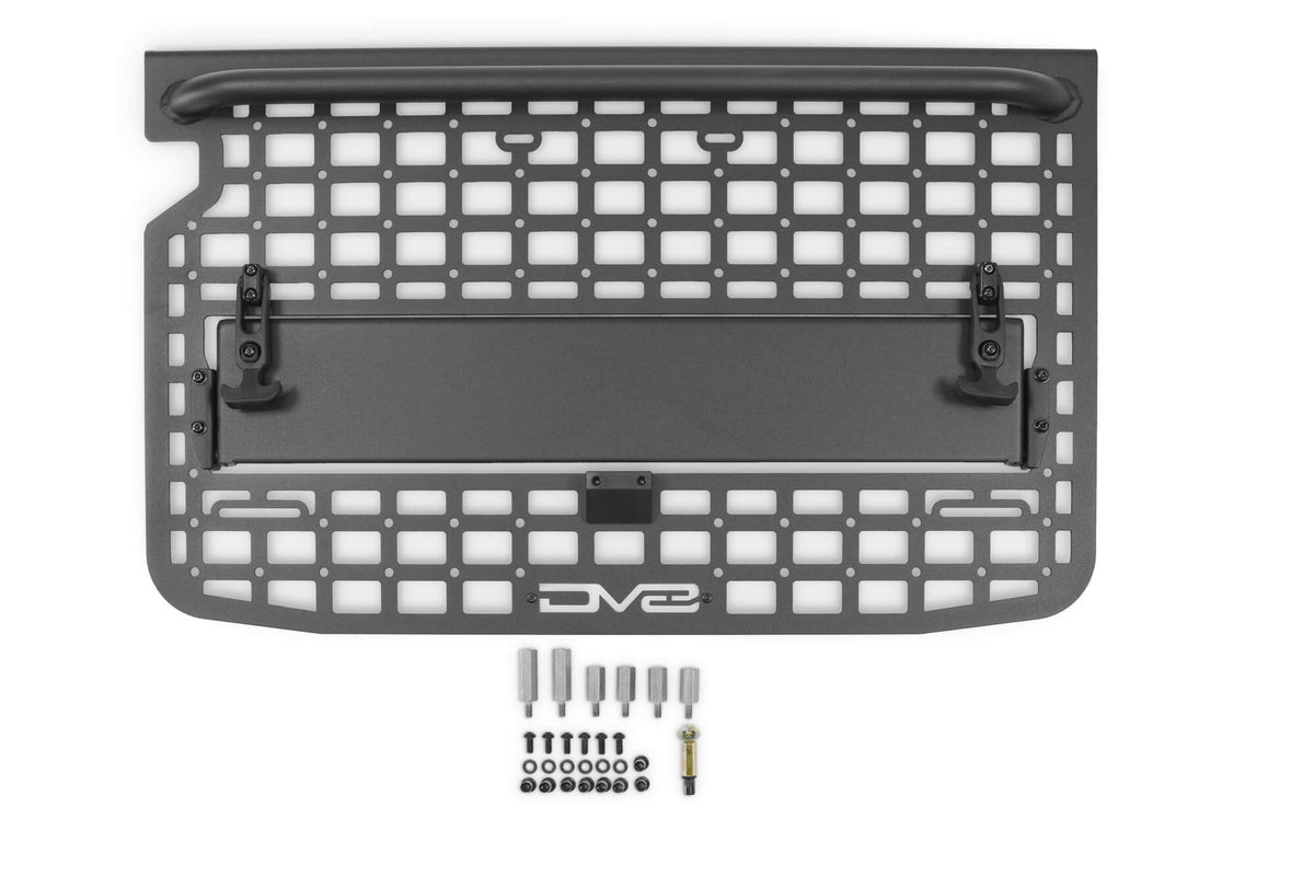 DV8 Offroad tailgate molle panel and shelf for 2021-2026 Ford Bronco