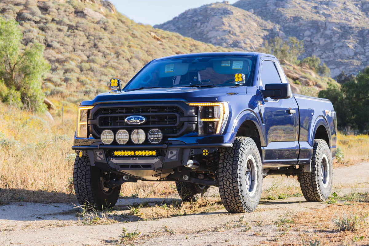 DV8 Offroad tube front bumper for 2021-2023 Ford F-150