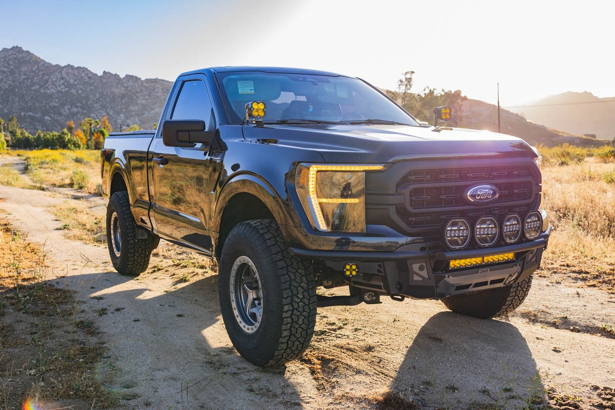 DV8 Offroad tube front bumper for 2021-2023 Ford F-150