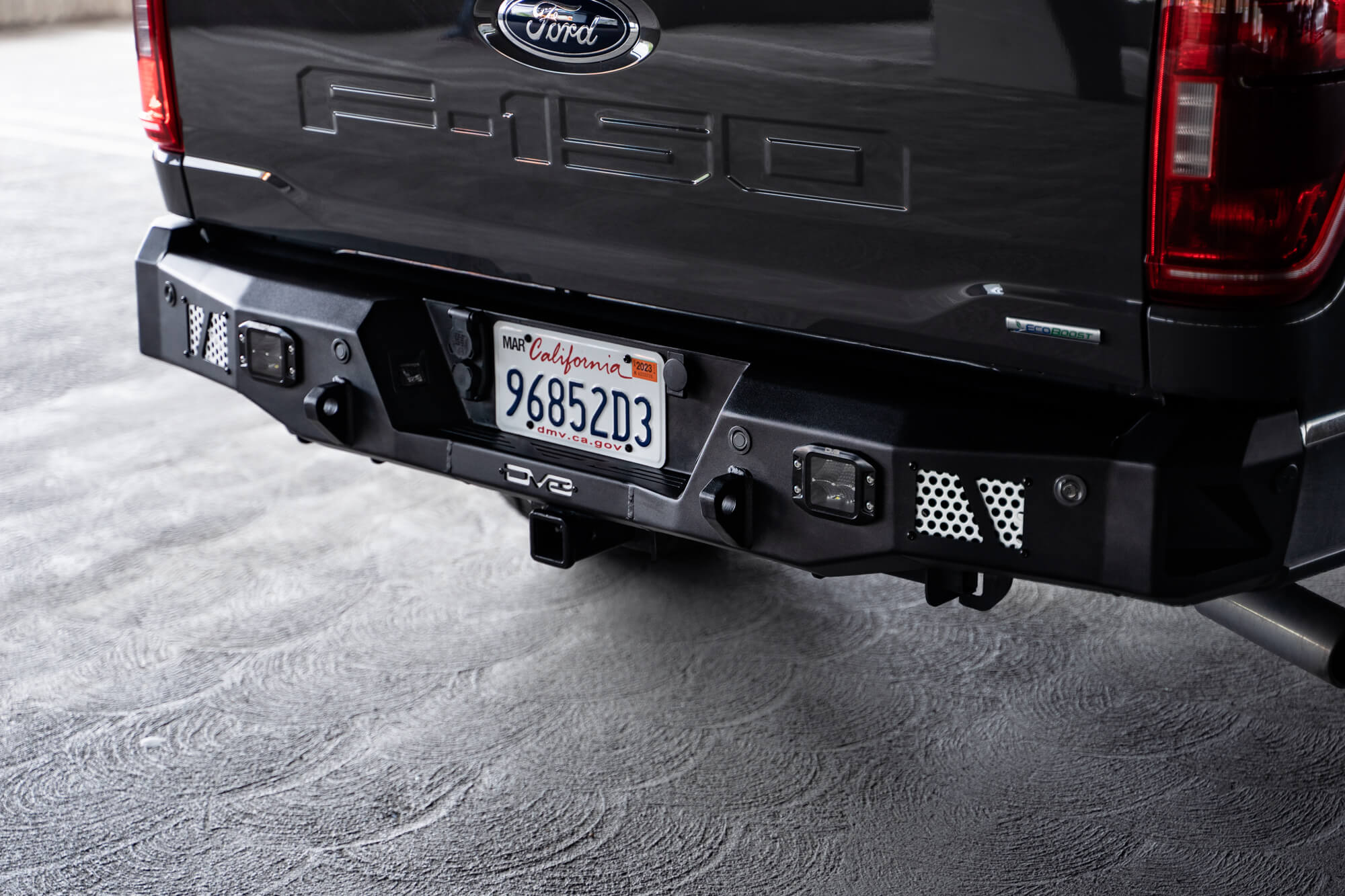 2021-2023-ford-f150-rear-bumper-made-to-offroad-installed - NVMOS