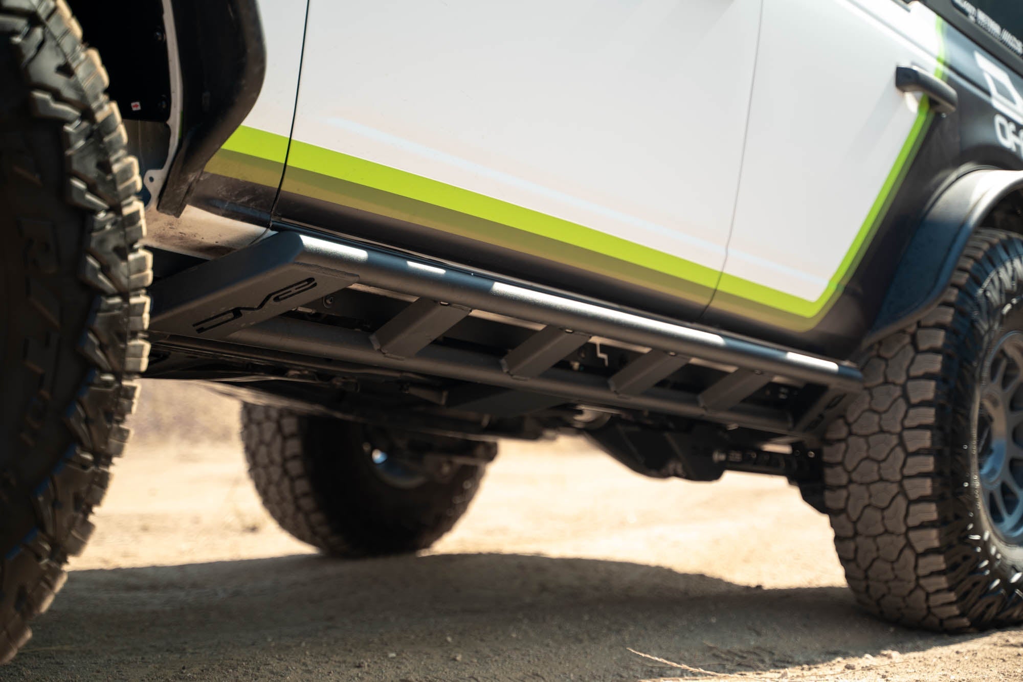 2021-2024-Ford-Bronco-4-Door-Rock-Sliders-Installed-12 - NVMOS