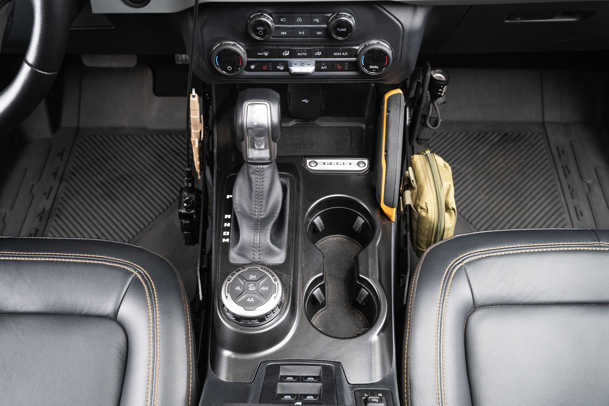 2021-2024-Ford-Bronco-Center-Console-Molle-Panels-Installed-5 - NVMOS