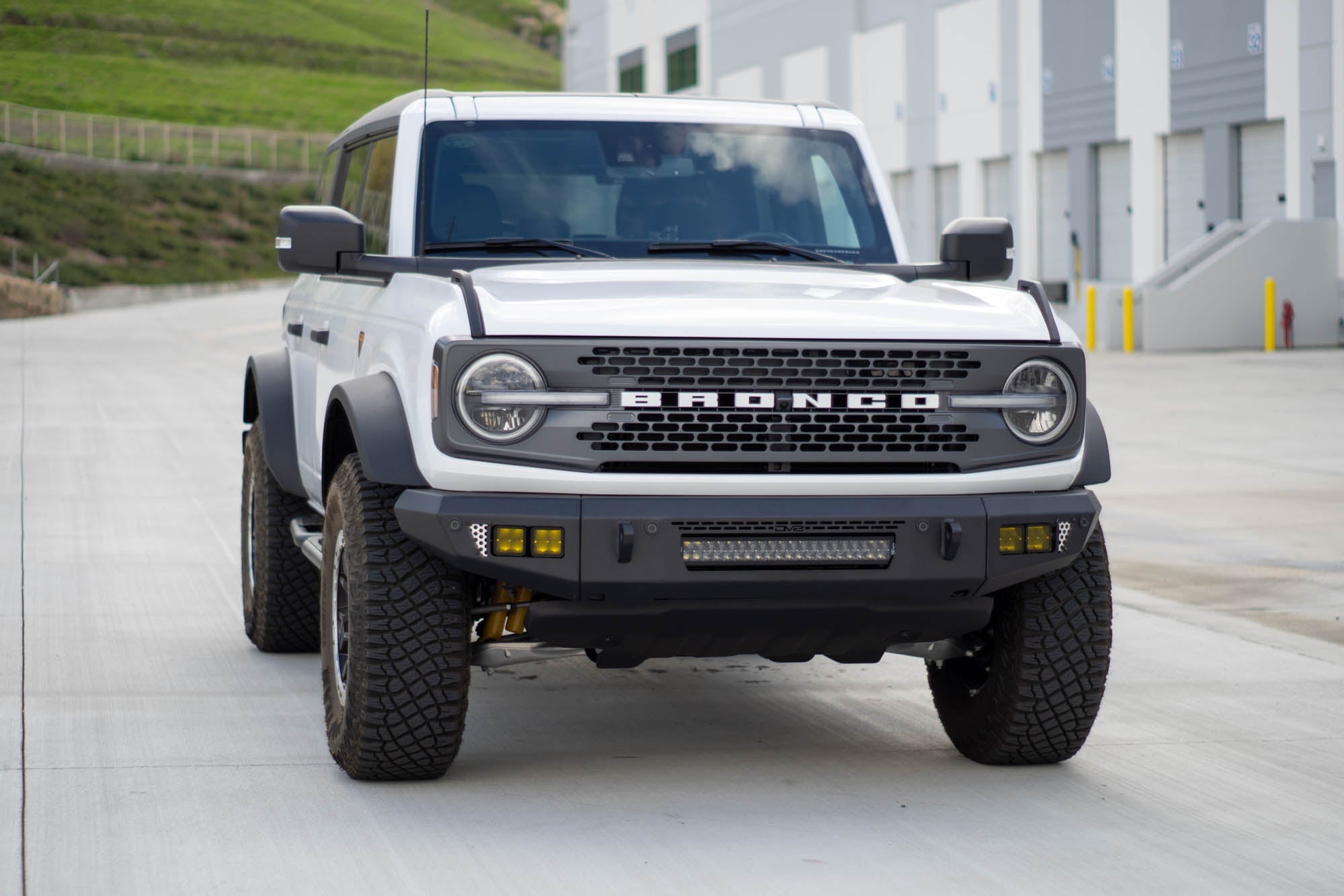 2021-2024-Ford-Bronco-OE-Plus-Series-Front-Bumper-V2-Installed-2 - NVMOS