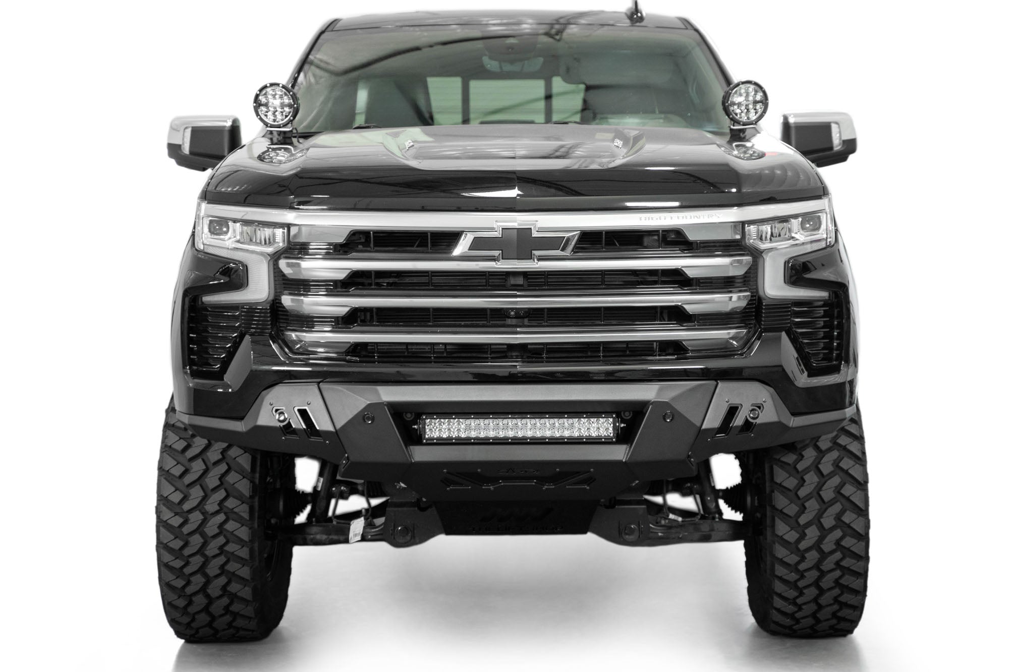 2022-2024-Chevy-Silverado-1500-Black-Label-Front-Bumper-Installed-2 - NVMOS